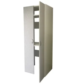 New Coppia di ante per mobile lavatrice e asciugatrice, 203x70x0.2 cm Mobiletti Multiuso