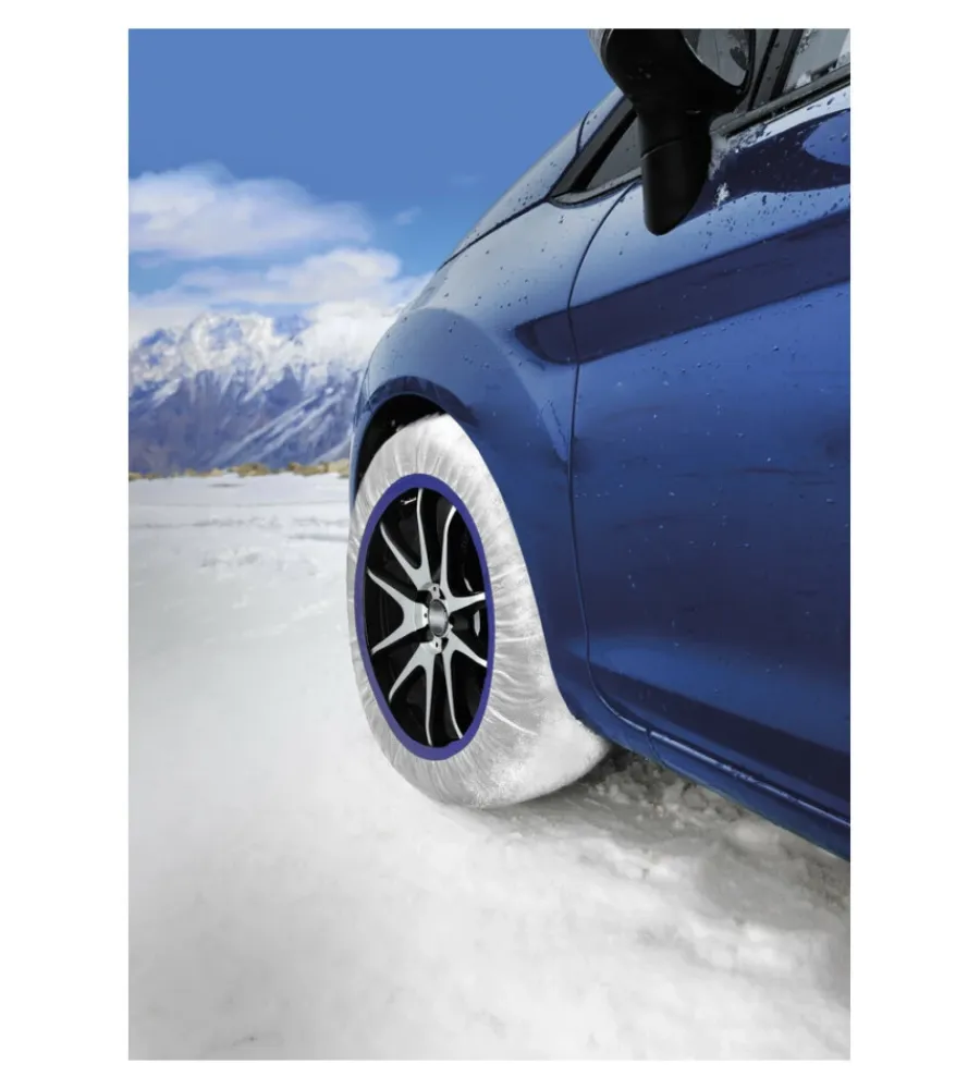 Outlet Coppia di calze da neve per auto nordik "gran-pree gp-xxl" - 17154 Catene E Calze Da Neve