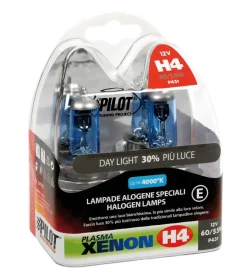 Lampa Elettrico|Coppia de h4 xenon 12v.60/55w pilot 58170