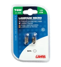 Discount Coppia de micro 12v 4w ba9s  58080 Elettrico