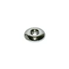 Hot Coppia rosette copritubo cromato Tappi