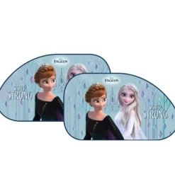 Hot Coppia tendine auto laterali trapezio "frozen ice" 65x38 cm Auto Interno
