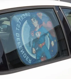 Online Coppia tendine auto laterali "superman" 44x35 cm Auto Interno