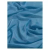 Tessile D'Arredo- Coppia tendine boucle soft blu 70x150