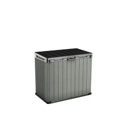 Contenitori Da Esterno-Keter Copribidone o portattrezzi "store it out darwin" in resina verde 141x82x120 cm