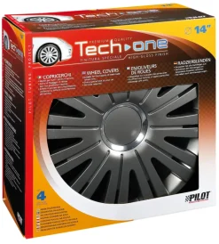 Sale Copricerchi per auto active grafite - ø 14" pilot 31561 Auto Esterno