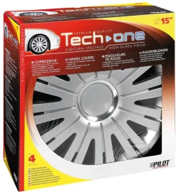 Auto Esterno- Copricerchi per auto active silver - ø 15" pilot 31557