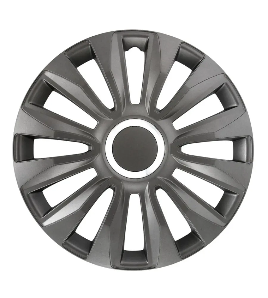 Auto Esterno-Lampa Copricerchi per auto "avalone" pro dark - ø 14" 31531