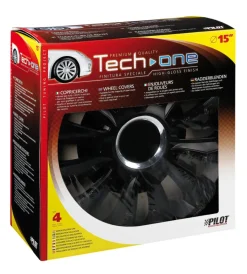 Copricerchi per auto "avalone" pro black - ø 15" 31527 Auto Esterno