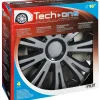 Lampa Auto Esterno|Copricerchi per auto "avera" silver & black - ø 16" pilot  31618