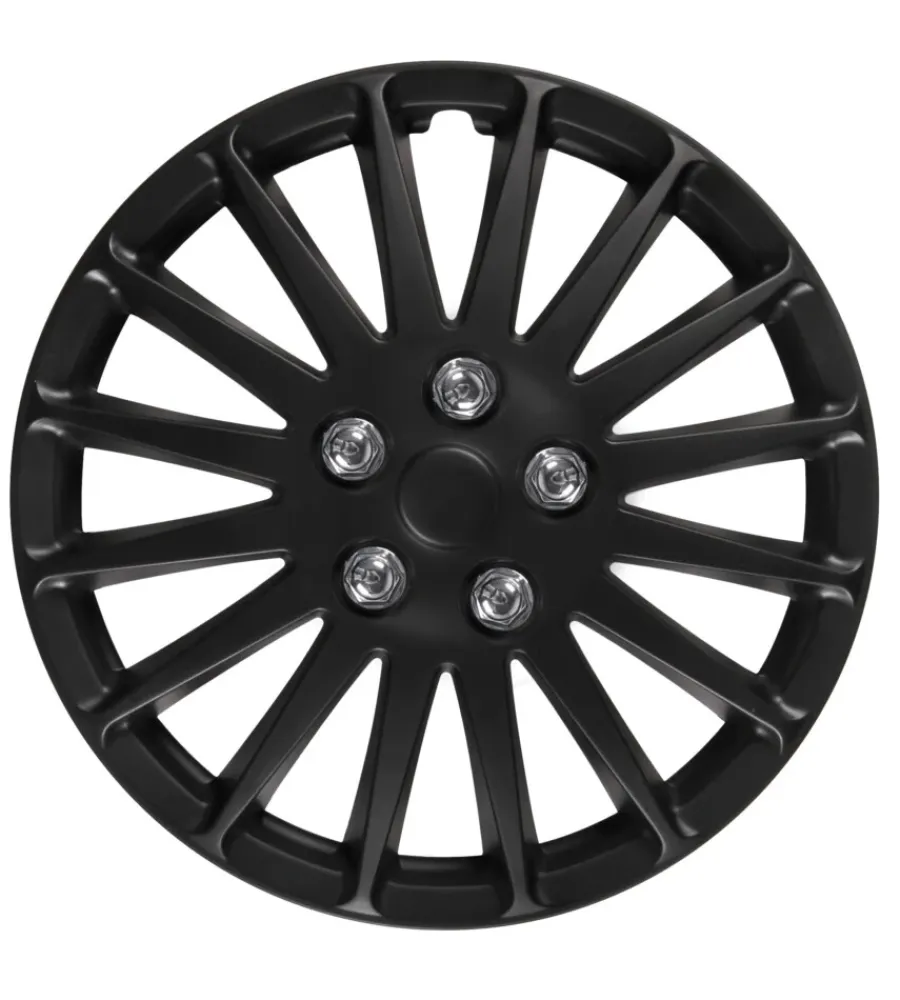 Auto Esterno-Lampa Copricerchi per auto c-071, x-treme - ø 13" - nero opaco 31188
