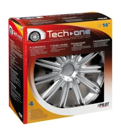 Copricerchi per auto nero - ø 14" 31511 Auto Esterno