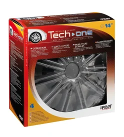 Auto Esterno-Lampa Copricerchi per auto nero dark - ø 14"  31516