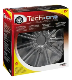 Lampa Auto Esterno|Copricerchi per auto nero dark - ø 15"  31517