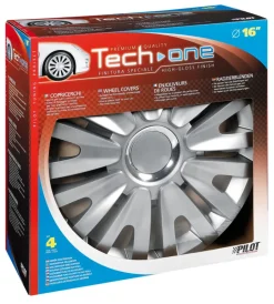 Copricerchi per auto "royal silver" - ø 16" pilot 31543 Auto Esterno