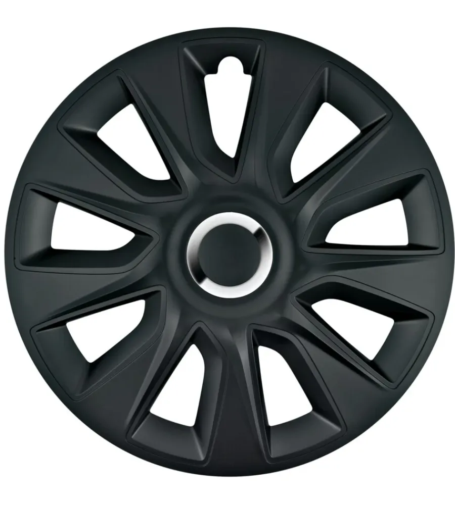Auto Esterno-Lampa Copricerchi per auto "stratos rc black" - ø 17" pilot 31609