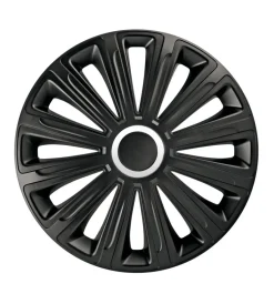 Lampa Auto Esterno|Copricerchi per auto trend black - ø 15" pilot  31582