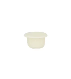 Ferramenta Per Mobili E Infissi- Copriforo in plastica bianca ø 8 mm. 20 pz.
