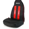 Auto Interno-Sparco Coprisedile universale per auto rosso