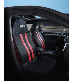 Auto Interno-Sparco Coprisedile universale per auto rosso