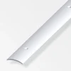 Ferramenta Per Mobili E Infissi-Alfer aluminium Coprisoglia  30 x 5  alluminio argento  forato   2 metri.