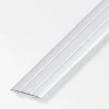 Alfer aluminium Ferramenta Per Mobili E Infissi|Coprisoglia  37 x  2,5 alluminio argento  autoadesivo 1 metro.