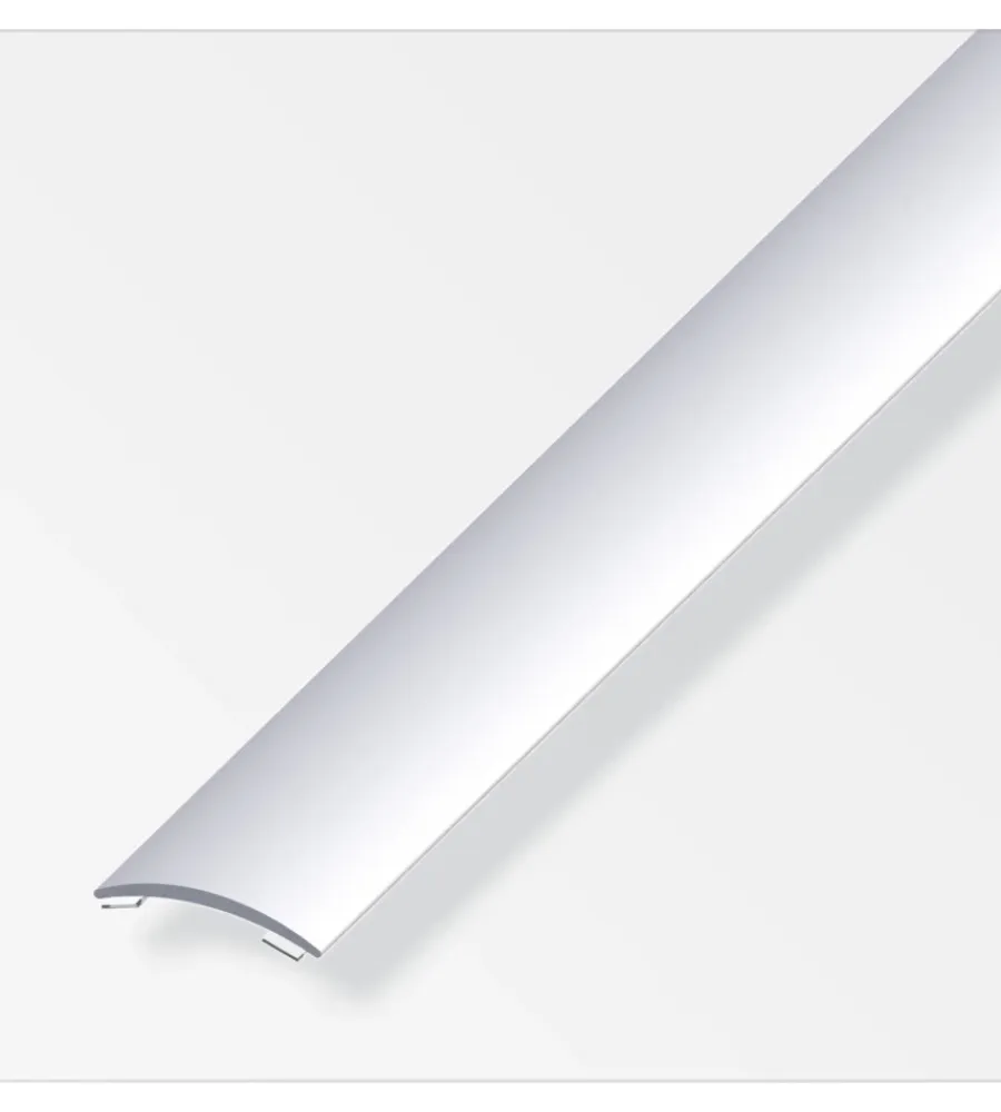 Ferramenta Per Mobili E Infissi-Alfer aluminium Coprisoglia 30 x 5 alluminio argento autoadesivo 1 metro.