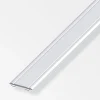 Alfer aluminium Ferramenta Per Mobili E Infissi|Coprisoglia 30x2 alluminio argento autoadesivo - 1 metro.