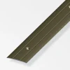 Alfer aluminium Ferramenta Per Mobili E Infissi|Coprisoglia 37x2.5 alluminio bronzo forato - 1 metro.
