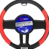 Sparco Auto Interno|Coprivolante auto universale rosso/nero con dettagli traforati - spc1113