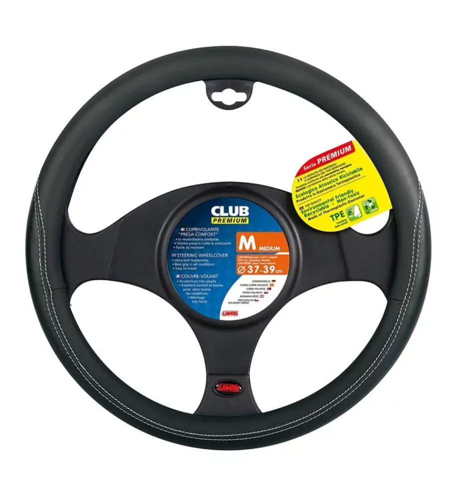 Auto Interno- Coprivolante tpe club nero 37 - 39 cm 33066