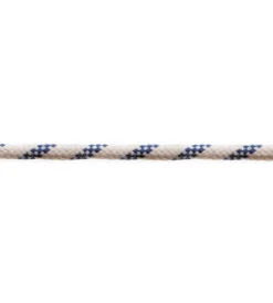 Sistemi Di Fissaggio|Corda in poliestere  ø 8 mm. bianco/blu 80 mt.