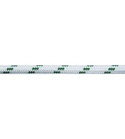 Sistemi Di Fissaggio|Corda in poliestere ø 10 mm. bianco con segnalino verde 50 mt.