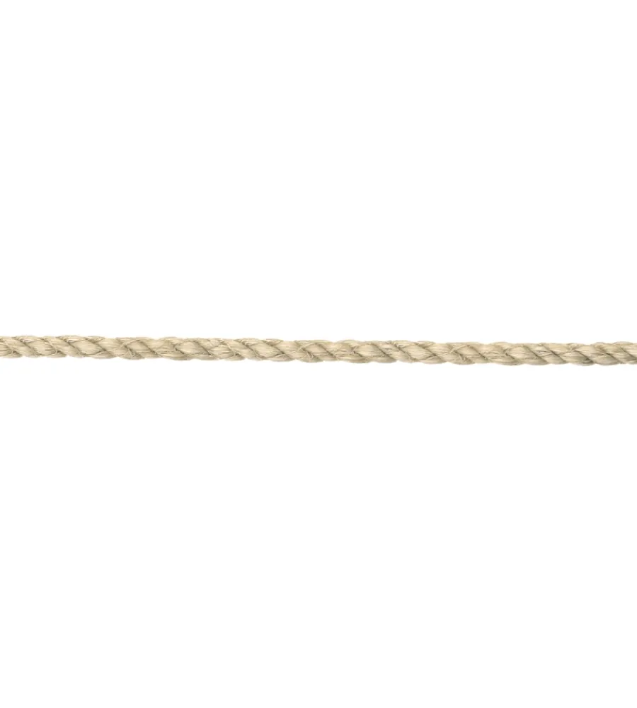 Sistemi Di Fissaggio|Corda in sisal ø 6 mm. naturale 150 mt.
