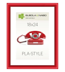 Clearance Cornice in plastica colore rosso "pla-style" - 18 x 24 cm Decorazione Pareti