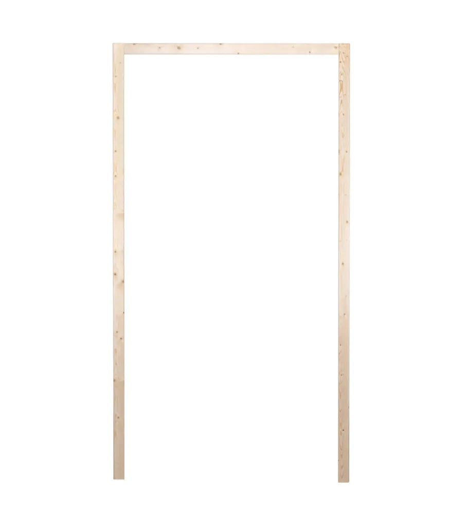 Porte, Scale E Pavimenti- Cornice porta universale in pino, h210 cm