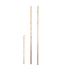 Porte, Scale E Pavimenti- Cornice porta universale in pino, h210 cm