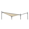 Coperture Per Esterno E Accessori-EuroGarden Cover di ricambio per gazebo da esterno "miami" in poliestere ecrù 3x3 m