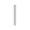 Officina E Garage- Cremagliera doppia - 100 cm. - alluminio bianco