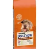 Alimenti Secco Cane-Purina Crocchette per cani "dog chow mature senior" anziano di tutte le taglie con agnello 14 kg