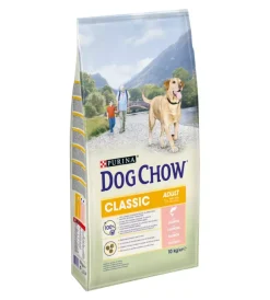 Online Crocchette per cani "dog chow classic" adulto di tutte le taglie con salmone 10 kg Alimenti Secco Cane