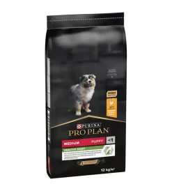 Alimenti Secco Cane-Purina Crocchette per cani "pro plan" cucciolo di taglia media con pollo healthy start 12 kg