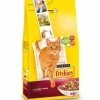 Friskies Alimenti Secco Gatto|Crocchette per gatto adulto "vitality" con manzo, pollo e verdure , 4kg - purina
