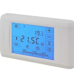 Cronotermostati-Poly Pool Cronotermostato digitale touch screen per riscaldameno e condizionamento pp1468 -