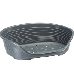 Cuscini E Brandine-Ferplast Cuccia da interno per cani e gatti "siesta deluxe 10" grigio, 93,5x68x28,5 cm -