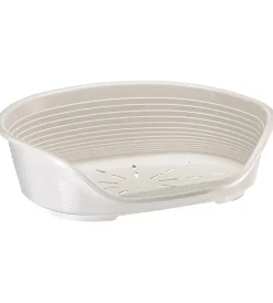 Cuscini E Brandine-Ferplast Cuccia da interno per cani e gatti "siesta deluxe 10" bianco, 93,5x68x28,5 cm -