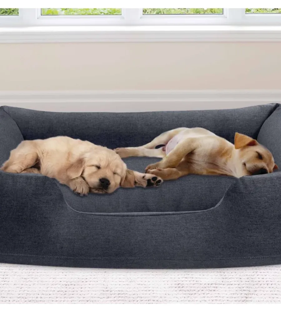 Piscine-Intex Cuccia gonfiabile per cani con mini pompa manuale 97x74x23 cm - cod. 48702np