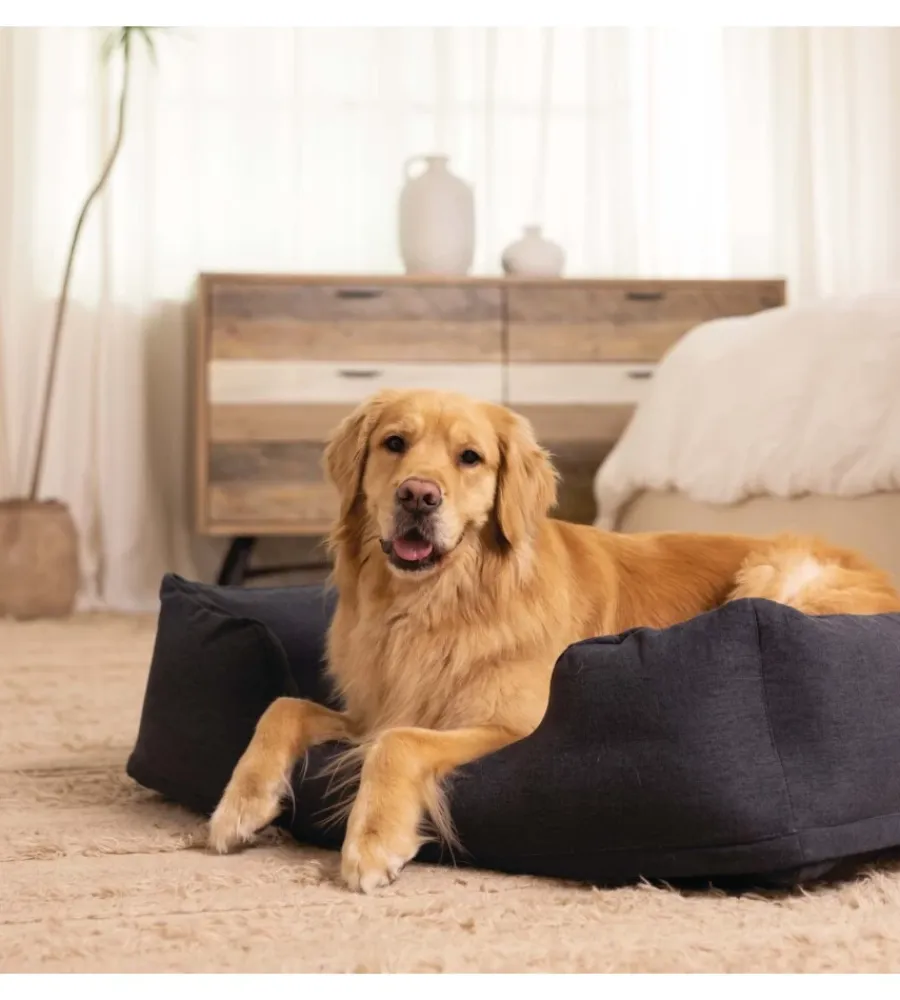Piscine-Intex Cuccia gonfiabile per cani con mini pompa manuale 97x74x23 cm - cod. 48702np