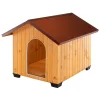 Outlet Cuccia per cani da esterno "domus maxi" in pino nordico 107,5x130x103 cm Cucce E Accessori Relativi
