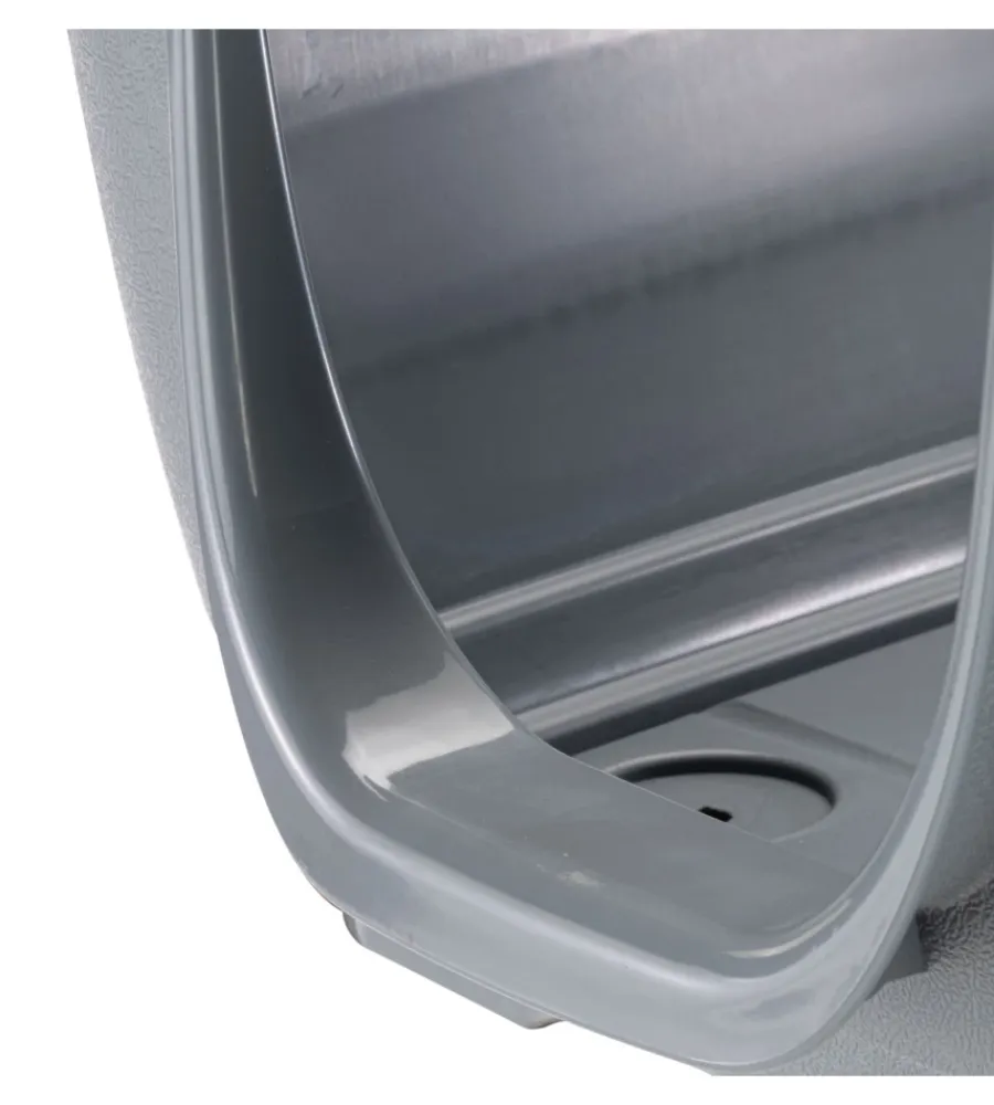 Ferplast Cucce E Accessori Relativi|Cuccia per cani da esterno "kenny mini" in resina grigio 40x66x40 cm